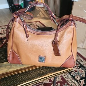 Dooney & Bourke Tan and Brown Harrison